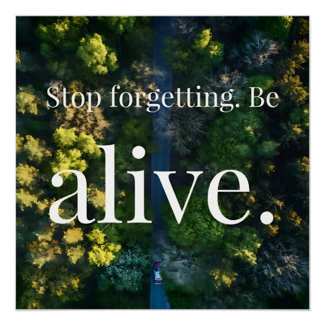 Pôster Green Life (Frente)