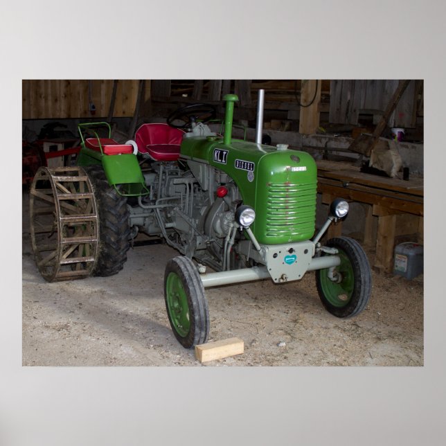 Pôster Green Steyr Trator KL I (Frente)