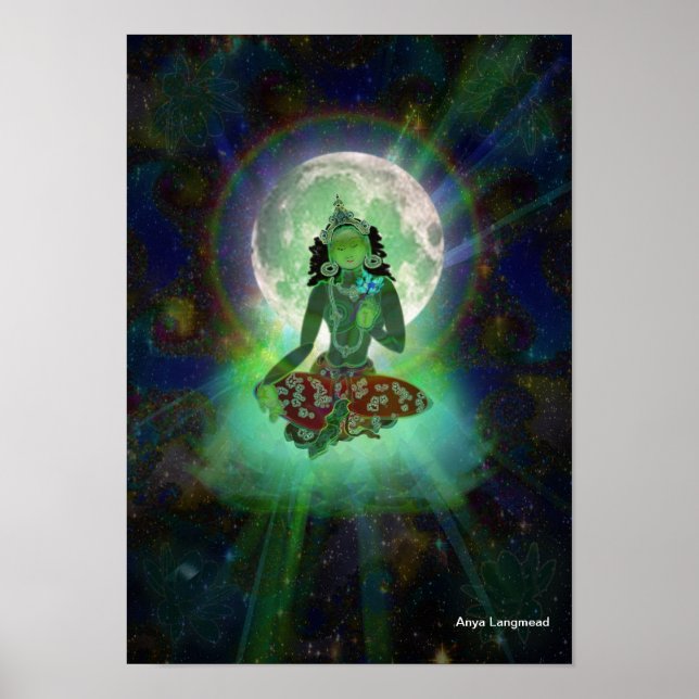 poster 'Green Tara' (Frente)