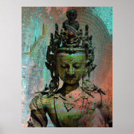 Poster Green Tara Dakini