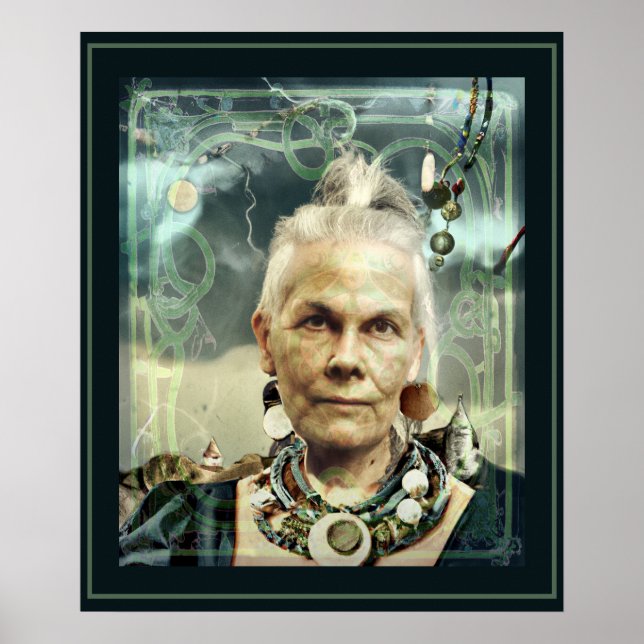 Poster Green Witch (Frente)