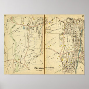 Pôster Greenburg, New York 2