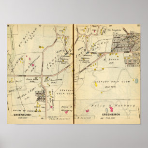 Poster Greenburg, New York 6