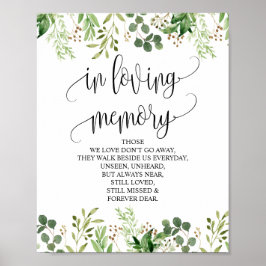 Poster Greenery no Adoro Memorial Sinal