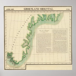 Pôster Greenland do leste 20