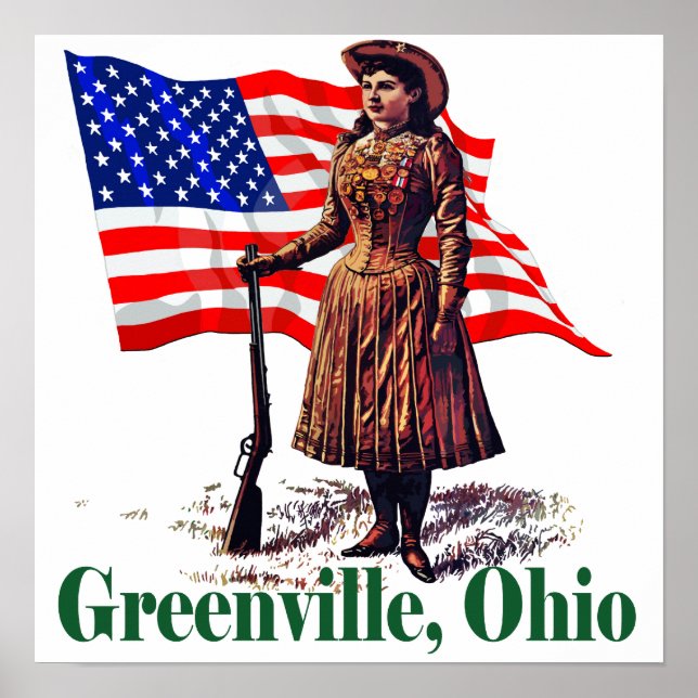 Poster Greenville, Ohio (Frente)