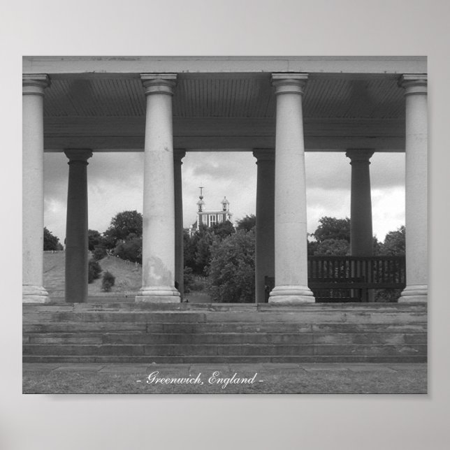 Poster greenwich, Inglaterra (Frente)