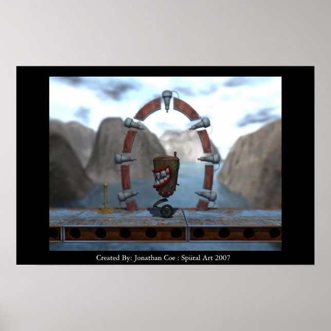 Pôster Greeter Bot (Frente)