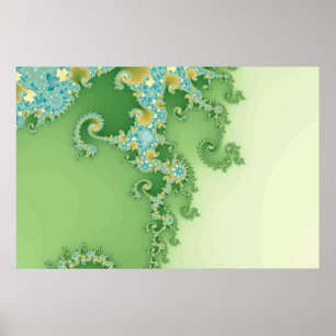 Pôster Grelha - Fractal