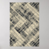 Grelha Mosaica Diagonal: Azulejo Geométrico Neutro