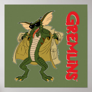 Poster Gremlins Stripe Trench Coat Flash