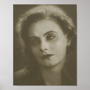 Poster Greta Garbo The Joyless Street Die freudose Gasse
