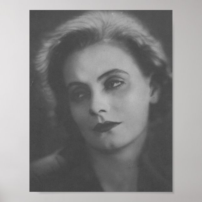 Poster Greta Garbo The Joyless Street Die freudose Gasse (Frente)