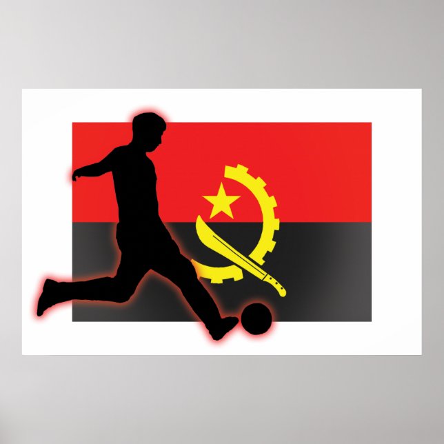 Poster Greve de Futebol de Angola 2 (Frente)