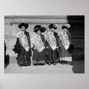 Pôster Greve dos alfaiates das senhoras, 1910