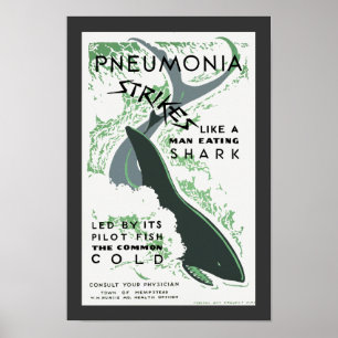 Poster Greves da pneumonia