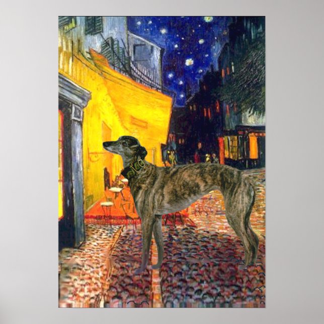 Pôster Greyhound (br8) - Café Terrace (Frente)