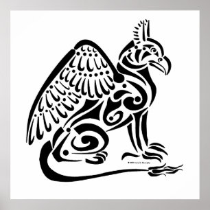 Poster Griffin (preto)