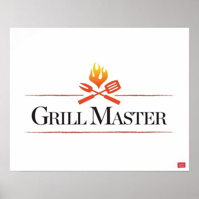 Pôster Grill Master (Frente)