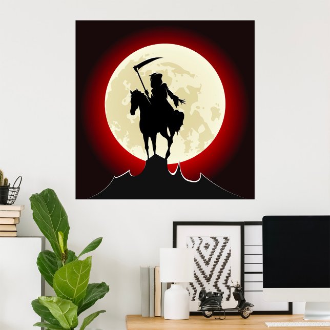 Poster Grim Reaper Full Moon (Criador carregado)