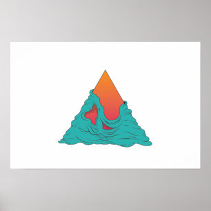 Pôster Grime Sunset Triangle