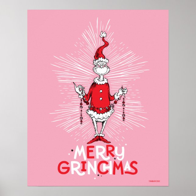 Poster Grinch | Feliz Grinchmas (Frente)