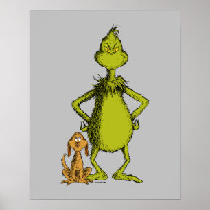 Poster Grinch Posição do Max e do Grinch