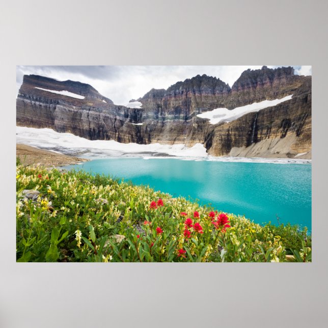 Poster Grinnell Glacier (Frente)