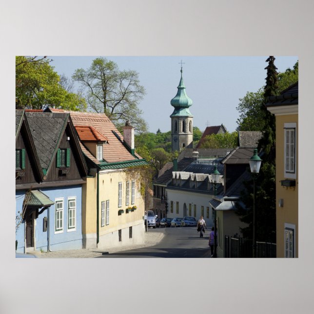 Pôster Grinzing, Viena Áustria (Frente)