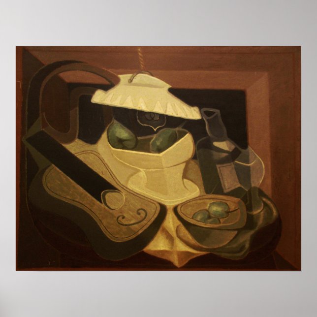 Poster Gris - A Lâmpada Elétrica (Frente)