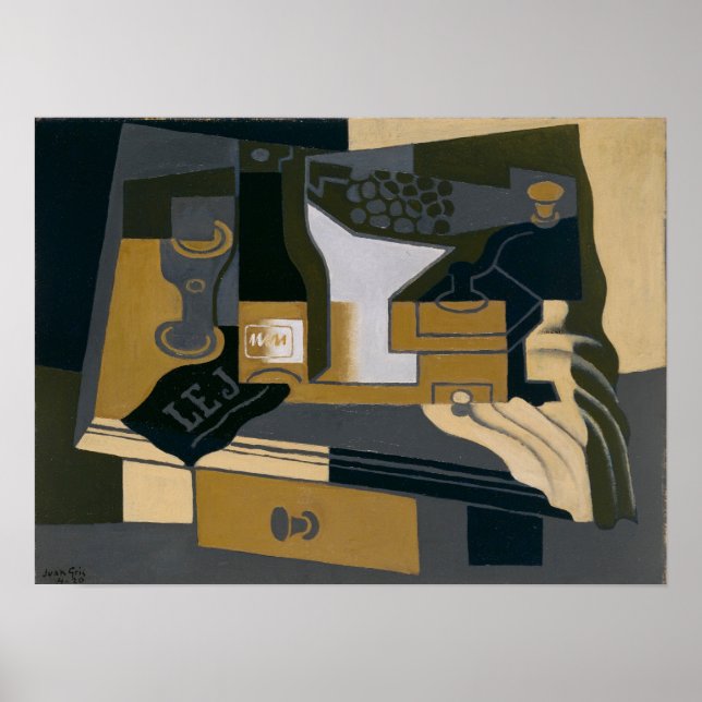 Poster Gris - Café (Frente)