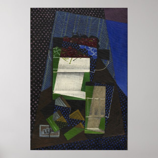 Poster Gris - Cerejas (Frente)