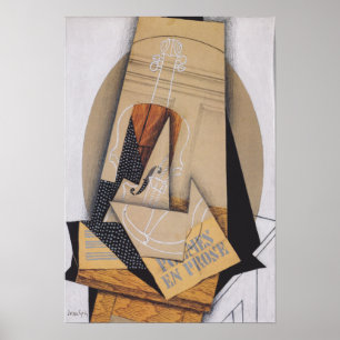 Poster Gris - Composição Com Violina