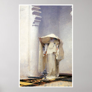 Poster Gris do d'ambre de Fumee (Tânger), 1880