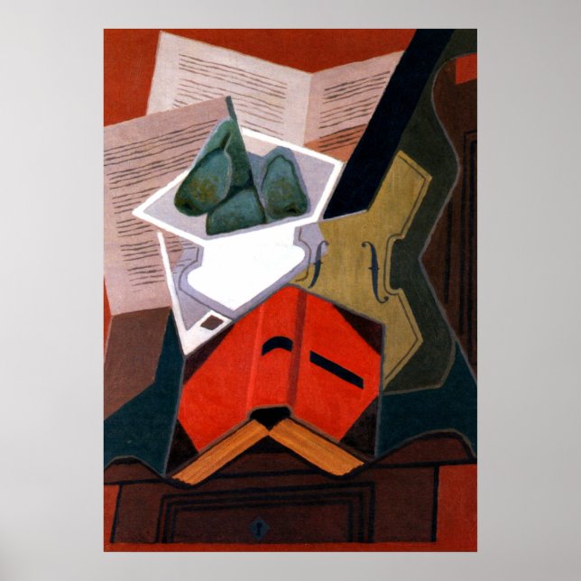 Pôster Gris - O Livro Vermelho (Frente)