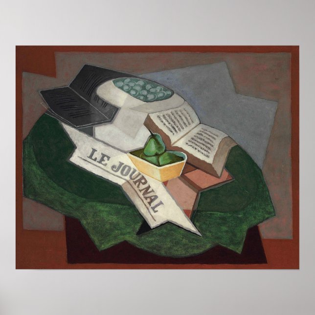 Poster Gris - O tapete verde (Frente)