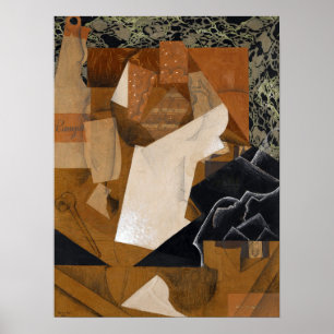 Poster Gris - Vida Estática Com Uvas