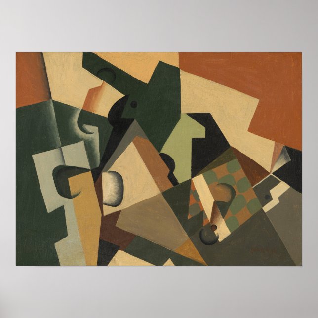 Poster Gris - Vidro E Quadro De Controlo 1917 (Frente)