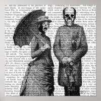 Gritando Mulher e Caveira