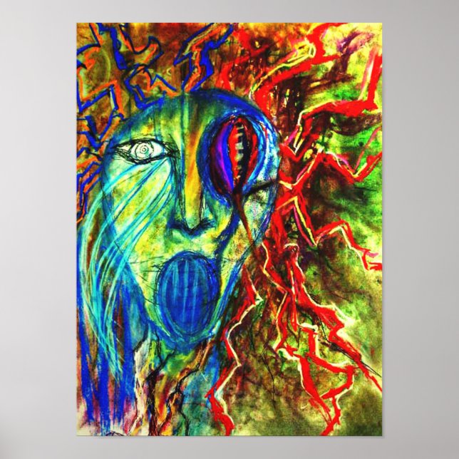 Poster Gritar (Frente)