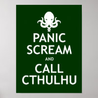 Gritar de Pânico e Chame Cthulhu