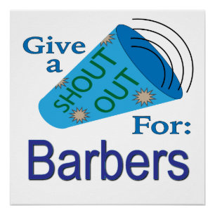 Pôster Gritar para Barbers