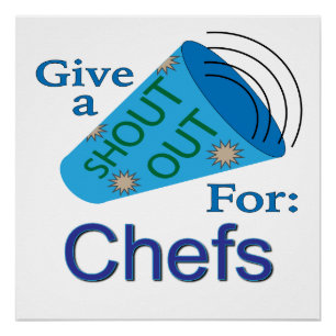 Pôster Gritar por Chefs