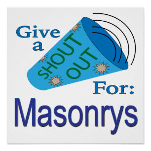 Pôster Gritar por Masonrys