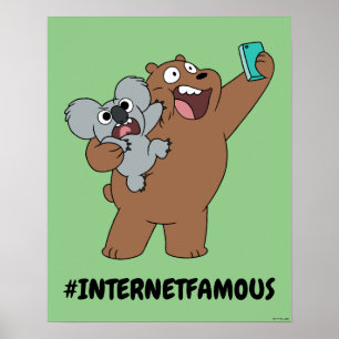 Poster Grizz & Nom - #InternetFamous