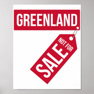 POSTER GRØNLAND IKKE À VENDA