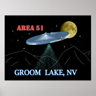 Pôster Groom Lake NV