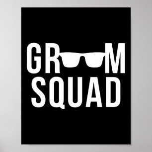 Poster Groom Squad Sungles, Partido de Bachelor de Casame