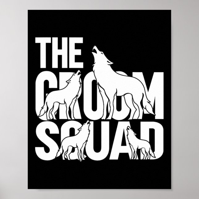 Poster Groom Squad Wolfpack 1 (Frente)