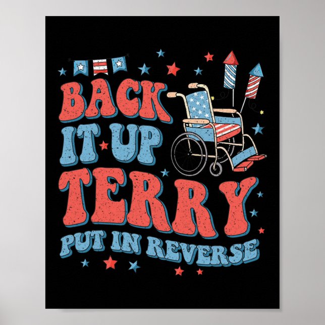 Poster Groovy Byck Up Terry Coloque Em Reverse Firework 4 (Frente)